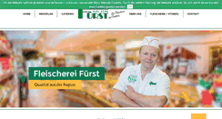 Desktop Screenshot of fleischerei-fuerst.at